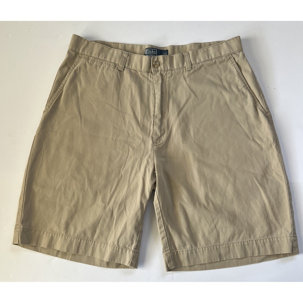 Polo Ralph Lauren Mens Classic Chino Shorts Size 36 EUC Golf Outdoors Summer